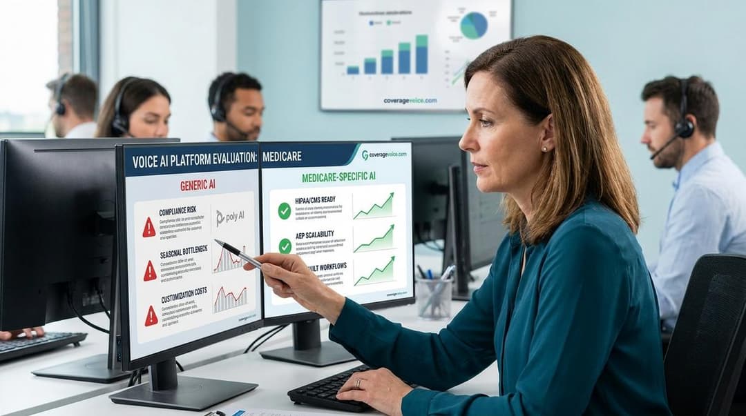 Poly AI Alternative: Why CoverageVoice Is The Premier Choice For Medicare Organizations In 2026
