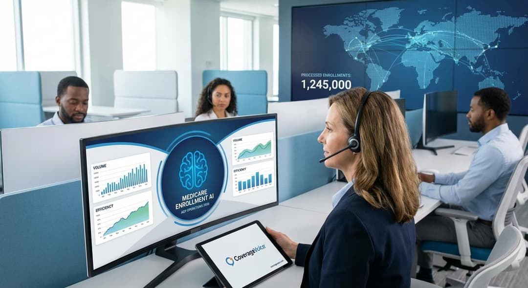 Medicare Enrollment AI: How Intelligent Automation Is Transforming AEP Operations In 2026
